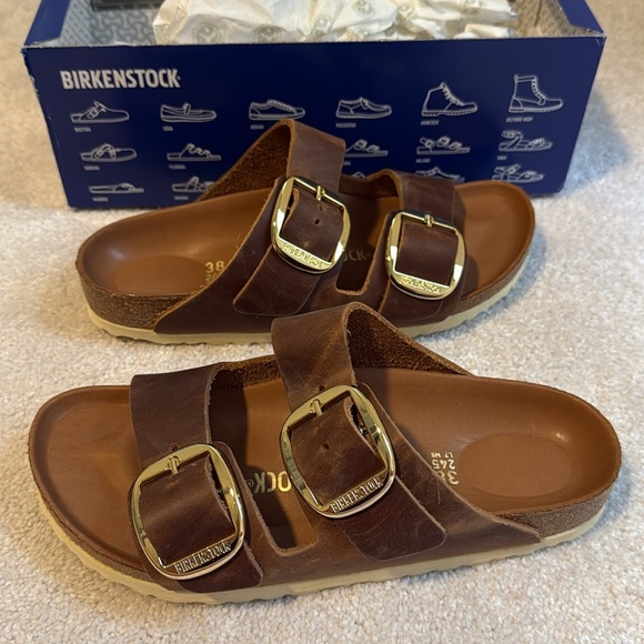 Birkenstock Arizona Big Buckle Cognac - Picture 6 of 8